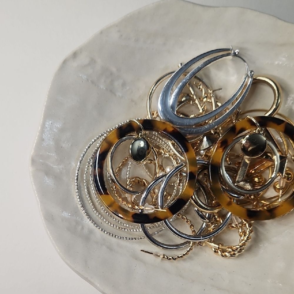 PAPARAZZI Gold and Silver Toned Hoops Lot